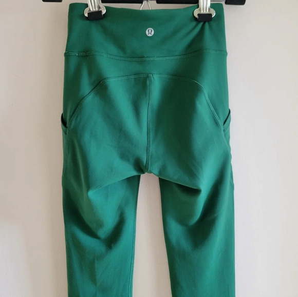 Lululemon Invigorate High-Rise Athletic Legging , Crop 23" Everglade Green - Picture 5 of 11